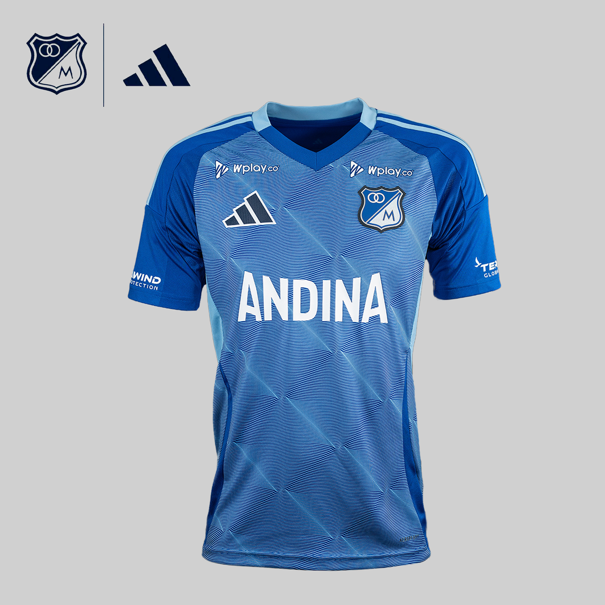 Camiseta Oficial Hombre 2025 – Tienda Oficial Millonarios FC