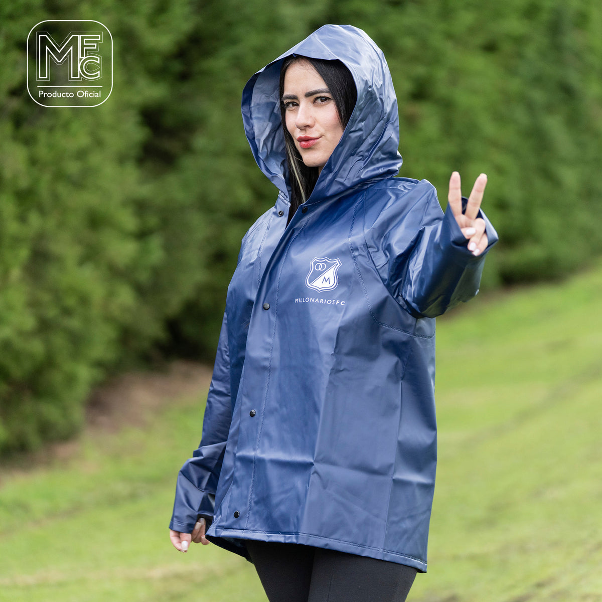 Chaqueta impermeable MFC – Tienda Oficial Millonarios FC
