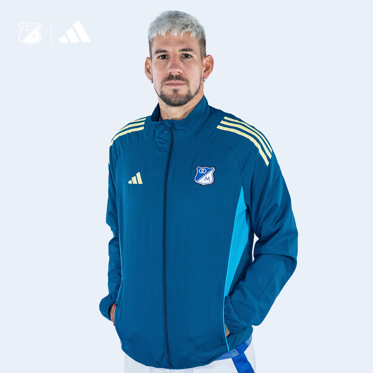 Chaqueta Presentación Adidas 2025 – Tienda Oficial Millonarios FC