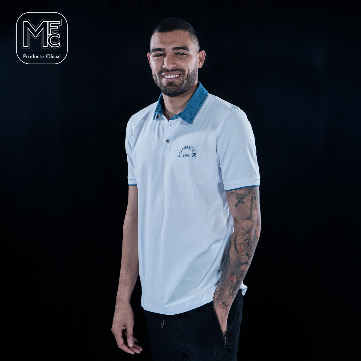 Polo Hombre Br Mfc Tienda Oficial Millonarios FC