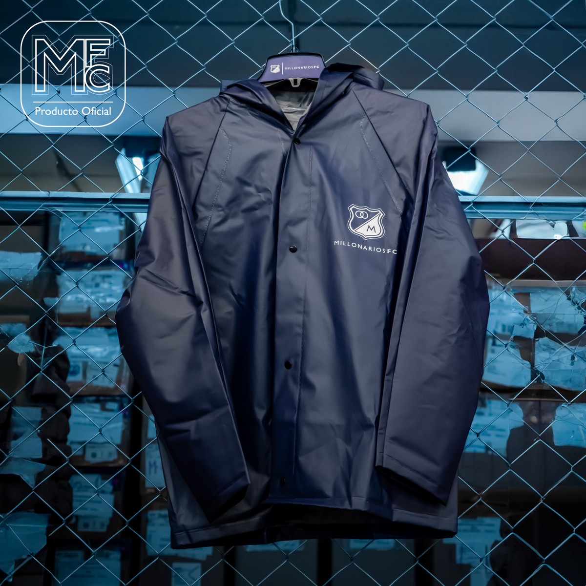 Chaqueta impermeable MFC – Tienda Oficial Millonarios FC