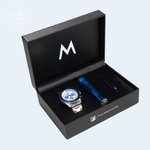 Set Reloj Hombre Llavero Linterna MFC