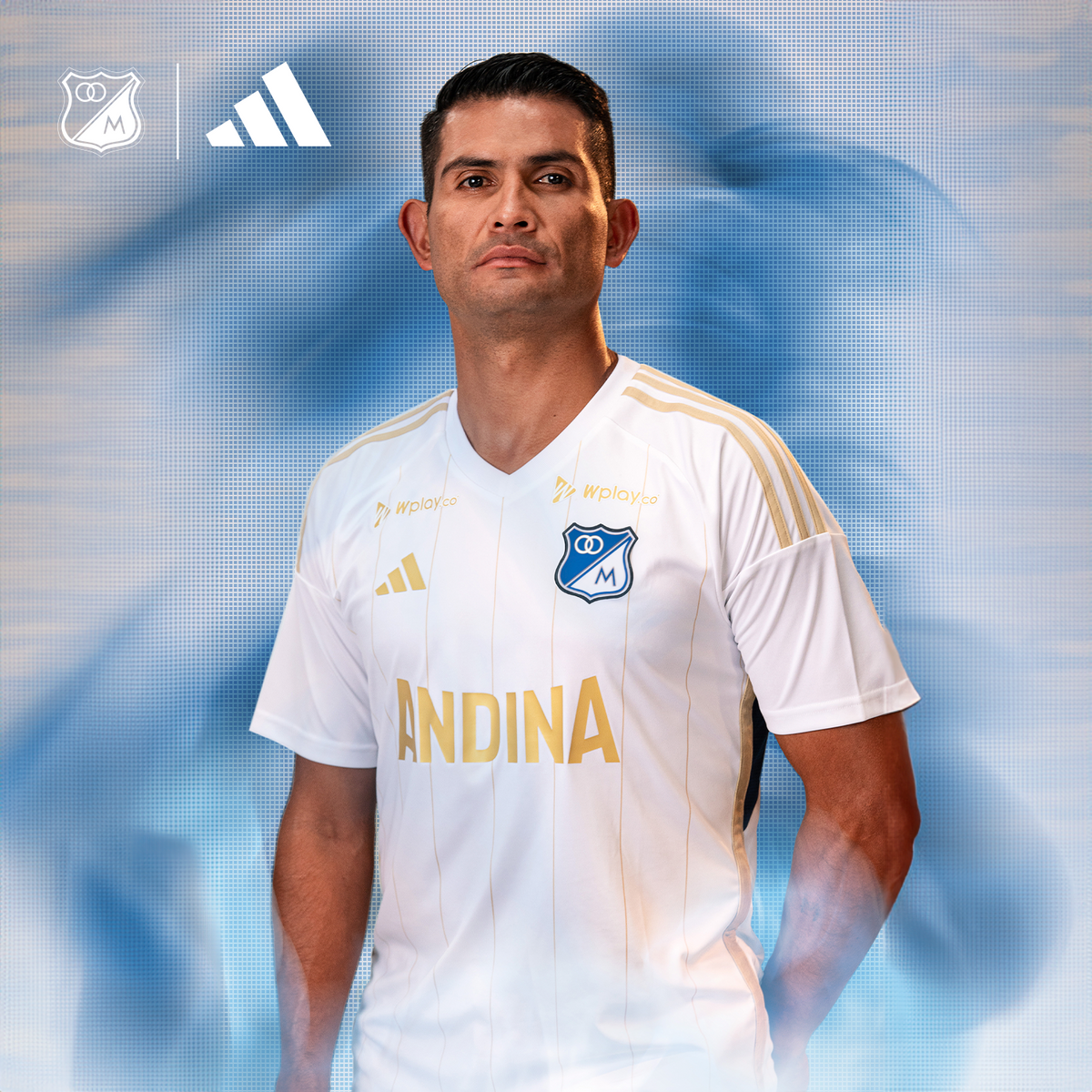 Camiseta Visitante Hombre Adidas 2024 – Tienda Oficial Millonarios FC