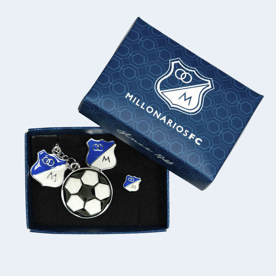 Set Llavero Balón + Pines MFC