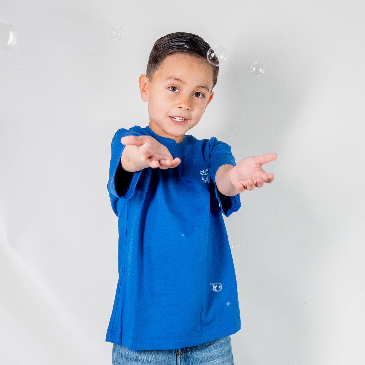 Camiseta Niño Pack X3 + Tula MFC