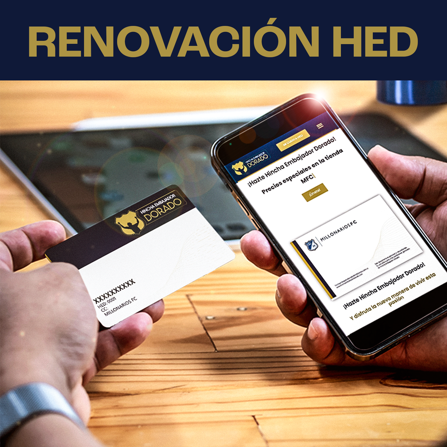 Renovación Membresía HED