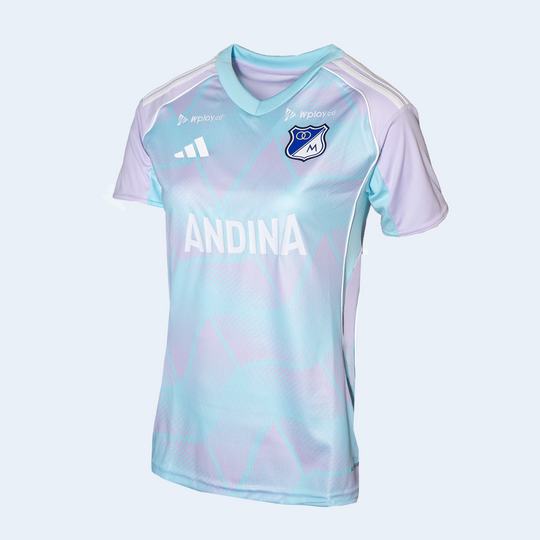 Camisea Visitante Mujer Adidas 2026