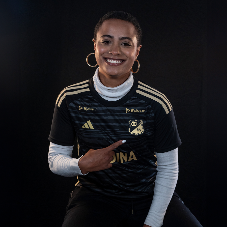 Camiseta Mujer Tercera Edicion Adidas 2024 Tienda Oficial Millonarios FC