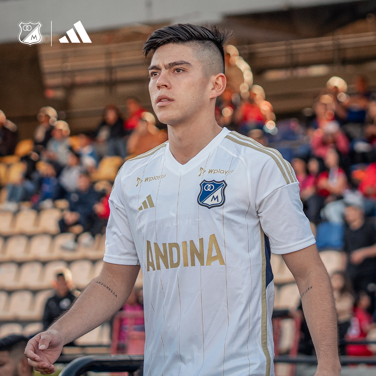 Camiseta Visitante Hombre Adidas 2024 – Tienda Oficial Millonarios FC