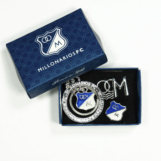 Set Llavero Escudo + Pines MFC