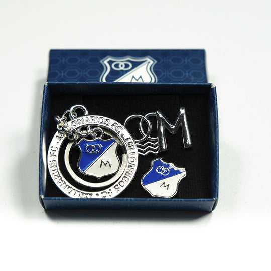 Set Llavero Escudo + Pines MFC