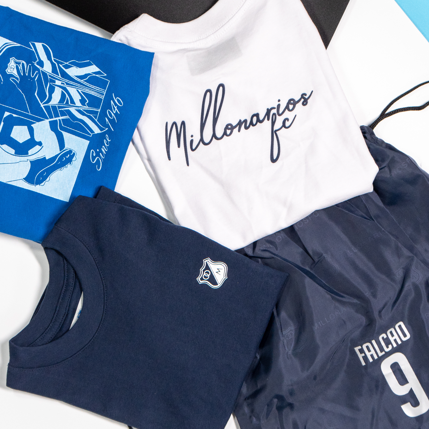 Camiseta Niño Pack X3 + Tula MFC