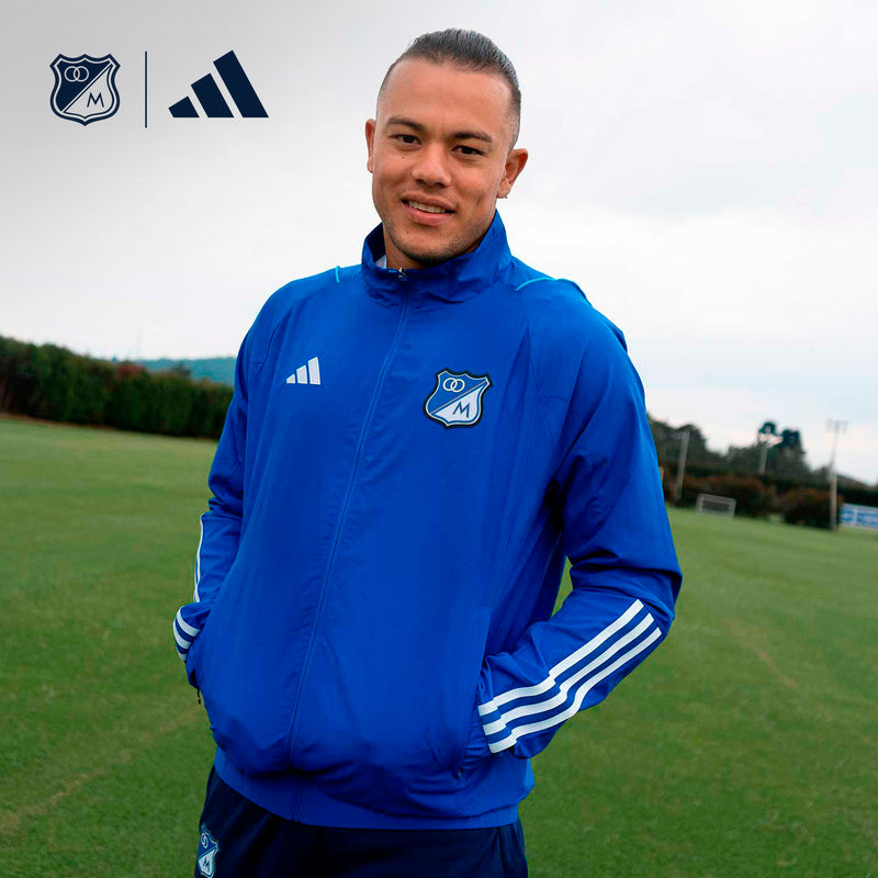 Buzo De Millonarios Adidas Chaqueta Presentación Adidas 2024