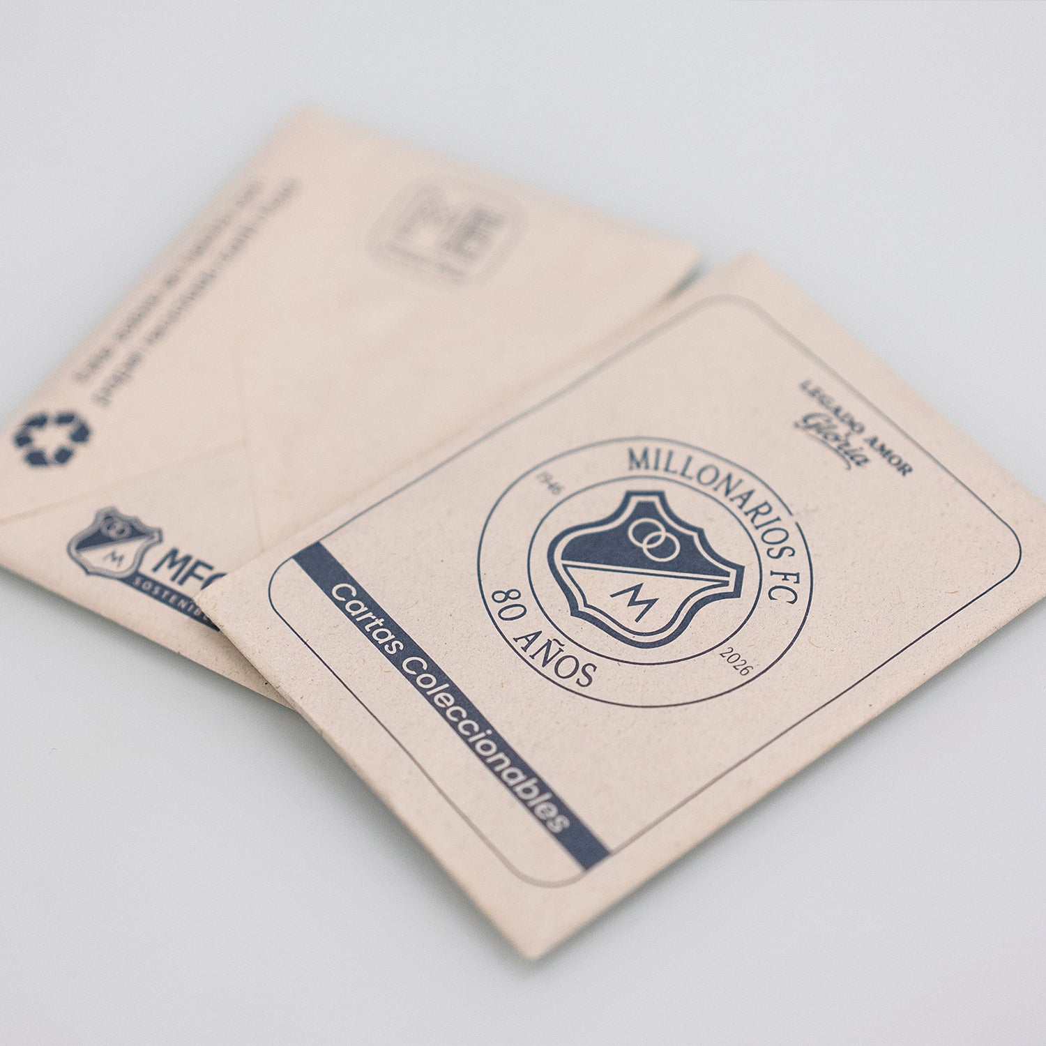 Sobre Cartas Coleccionables 80 Años