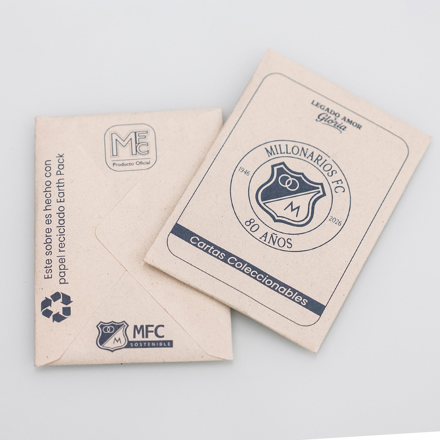 Sobre Cartas Coleccionables 80 Años