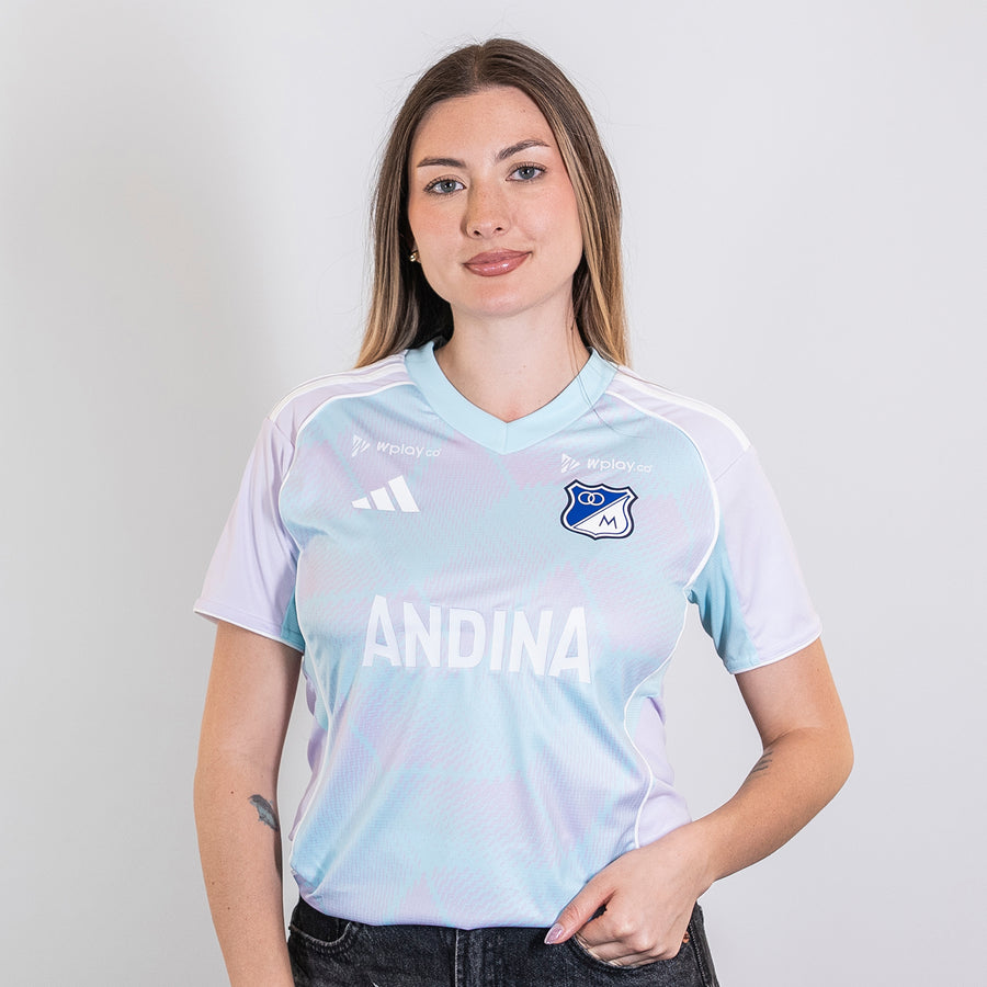 Camiseta Visitante Mujer Adidas 2026